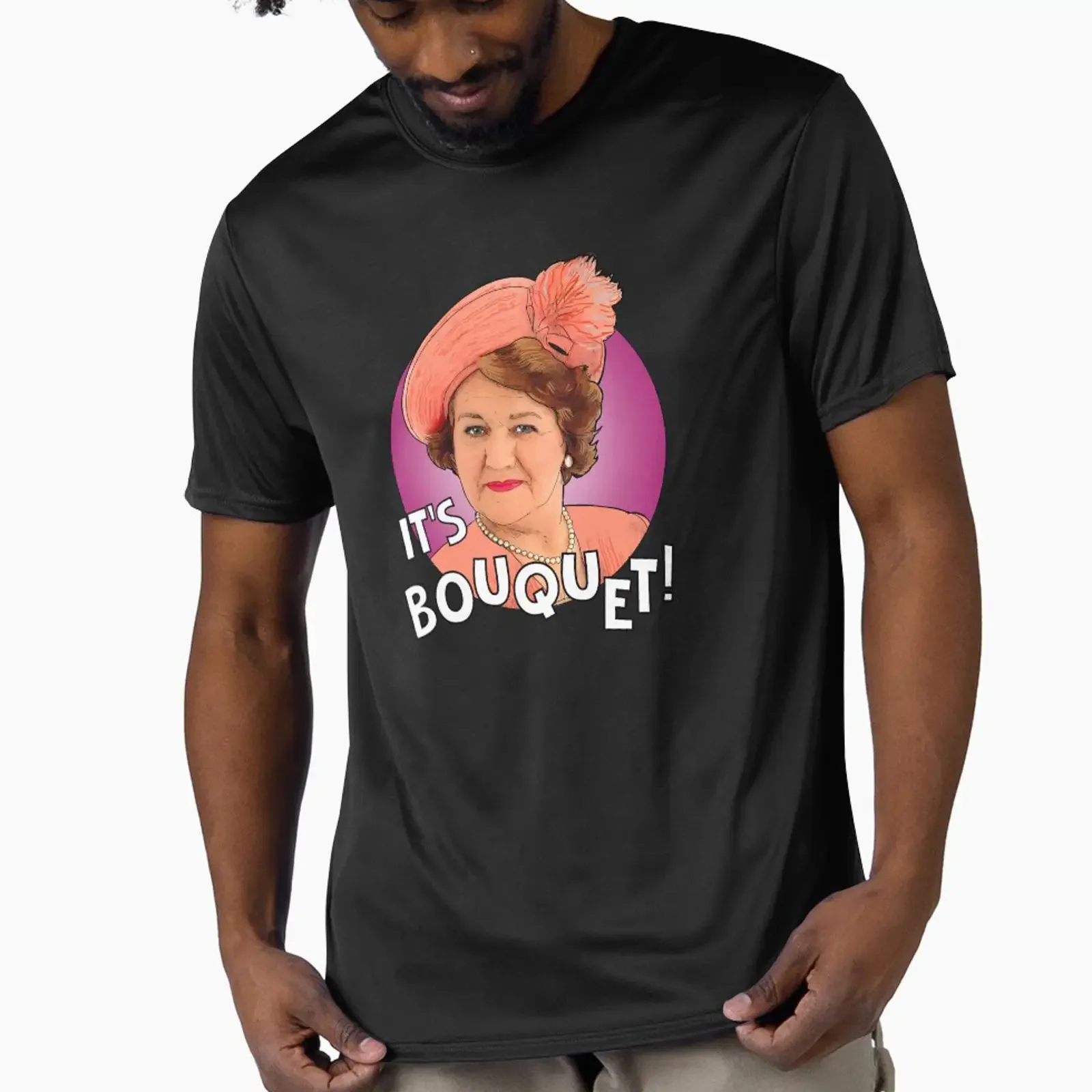 It's Bouquet Hyacinth Bucket Keeping Up Appearances designed and sold by Shelmodine79 vintage Washed Versatile fashion
