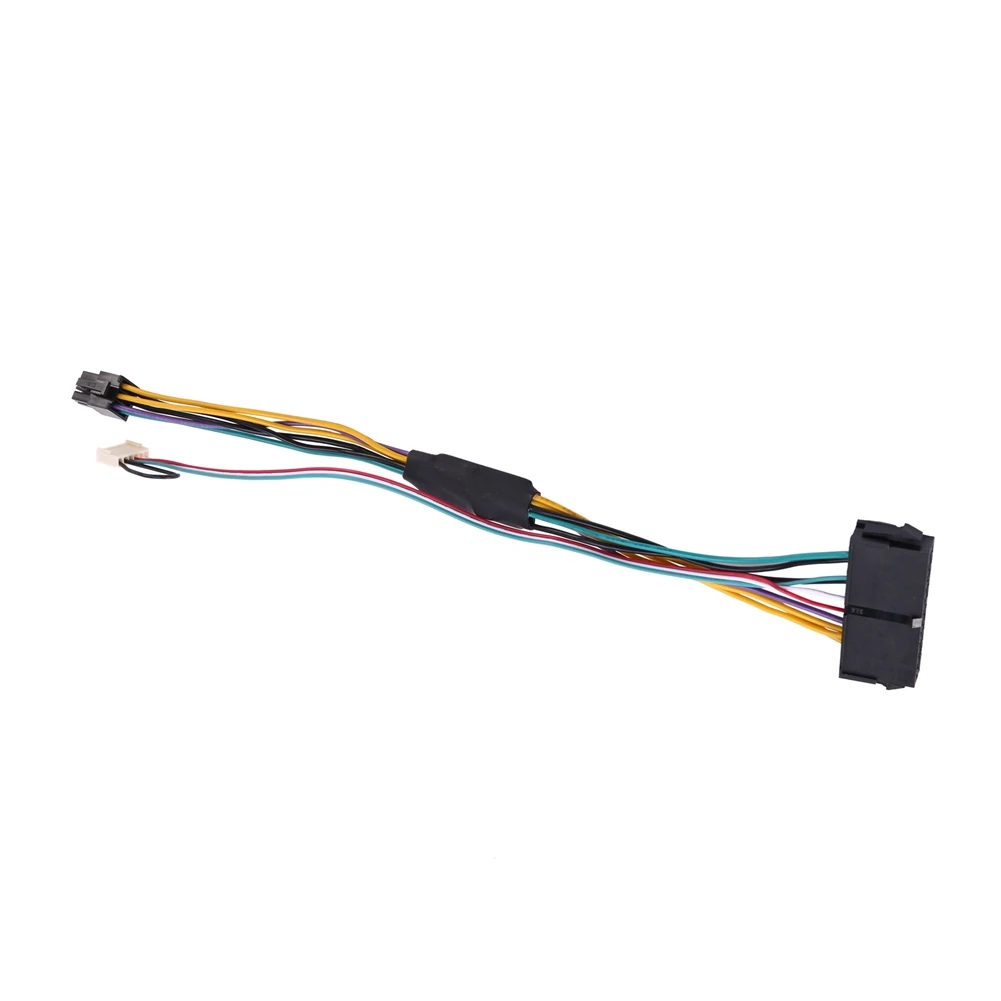 Stylish-2X ATX PSU Power Supply Cable Pcie 6 Pin To ATX 24 Pin Power Supply Cable 24P To 6P For HP 600 G1 600G1 800G1 Mainboard