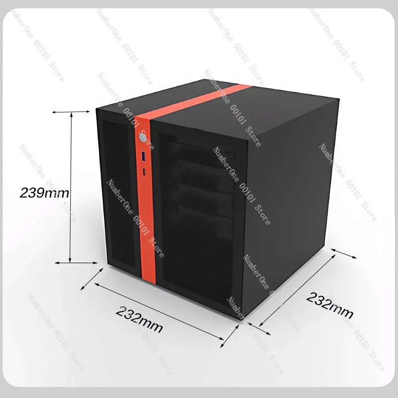 4 Bay NAS Network Attached Storage Server 2.5G Gigabit Home Media Center Download Machine Private Cloud File Backup Multimedia