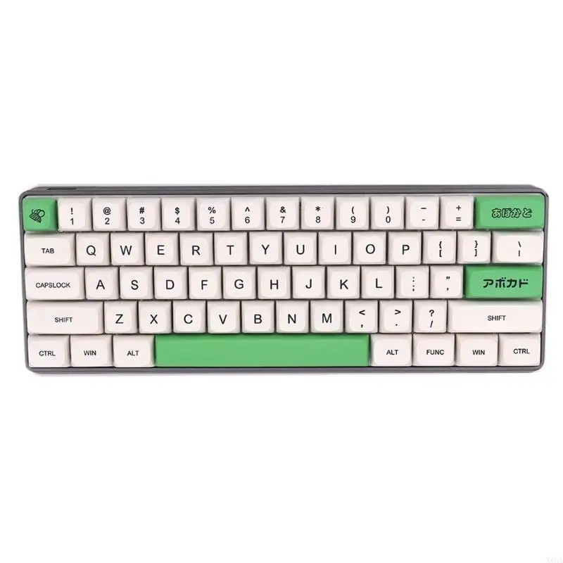 X6HA 137Key Avocado keycaps