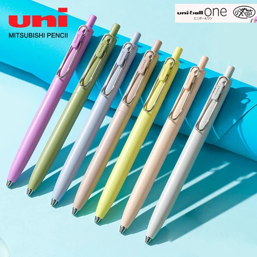 Bolígrafo de Gel UNI japonés, 1 + 3, núcleo pequeño y grueso, 0,38mm, suave, de secado rápido, UMN-SF-38, actualización UniBall One, suministros escolares negros