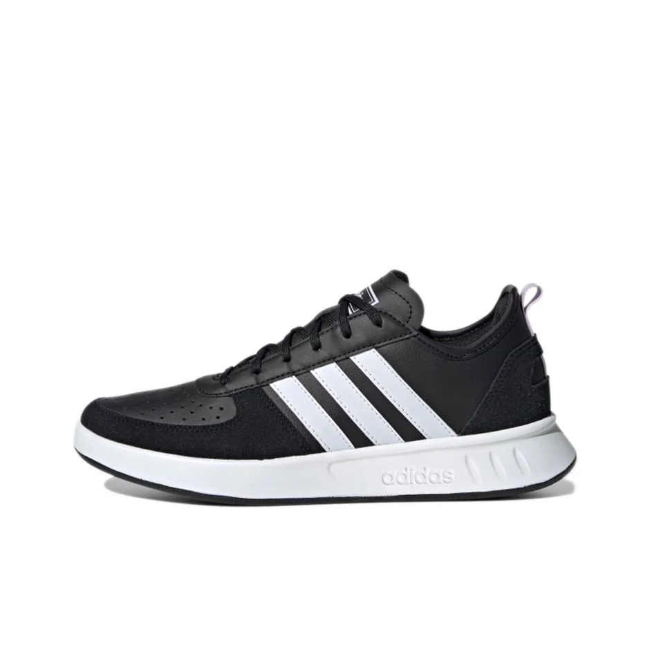 Adidas Court80s Tennis Shoes Women's Low Top Black/White FW9178