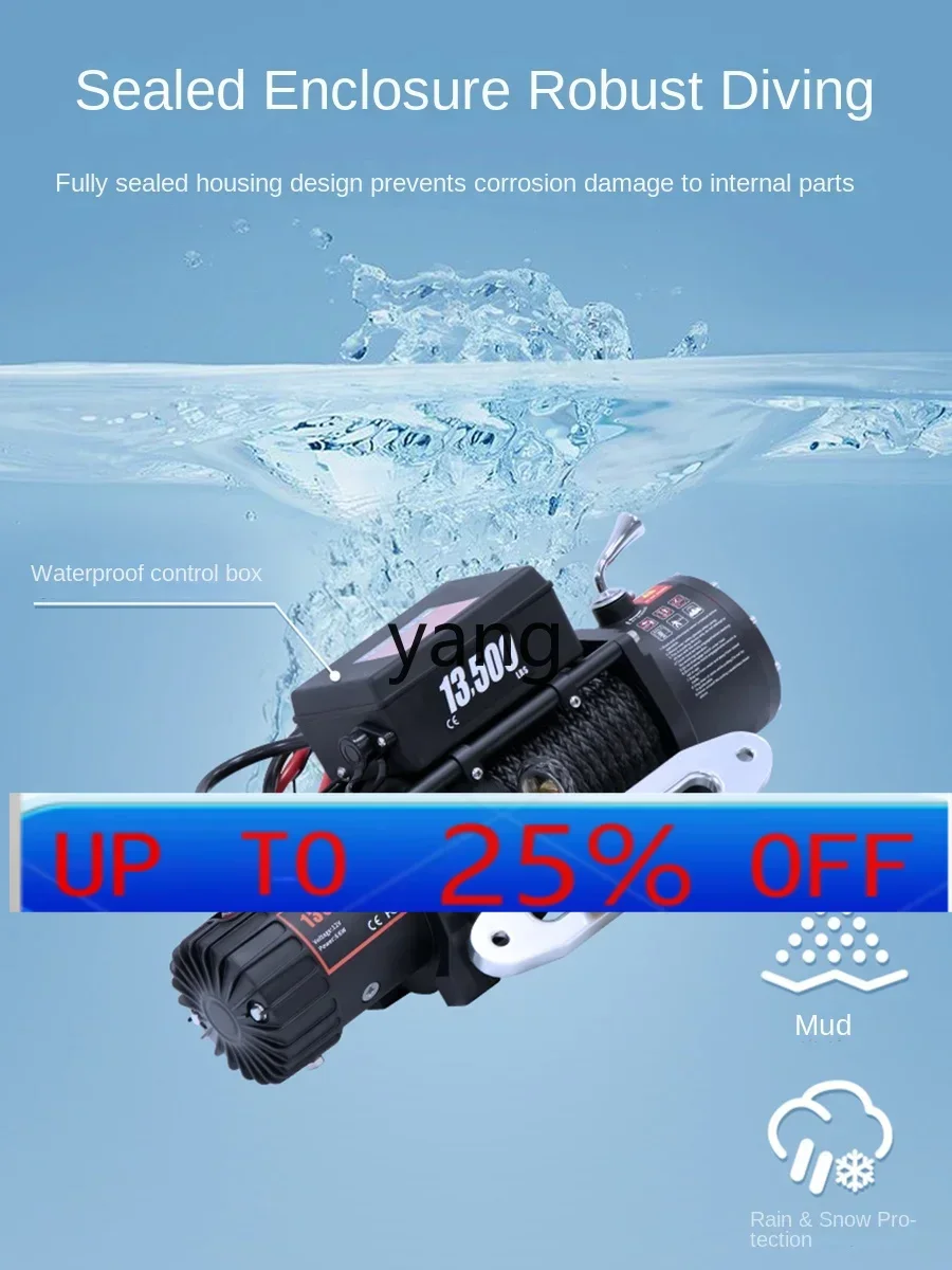 

Лебедка для электромобиля CX, самоспасательный кран, внедорожник, небольшой кран