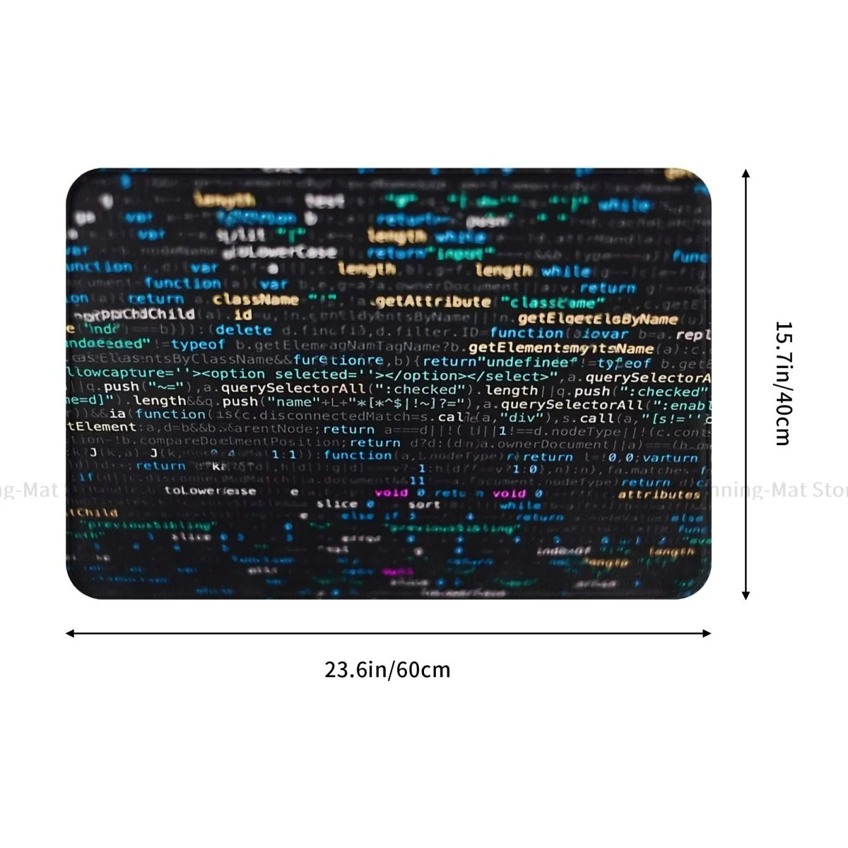 Coding Geek Developer CPU Non-slip Doormat Software Code Living Room Bedroom Mat Outdoor Carpet Home Modern Decor