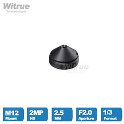 ミニ監視カメラ用HD cctv,2.5mm,m12 * 0.5,1/3インチ,f2.0,110度