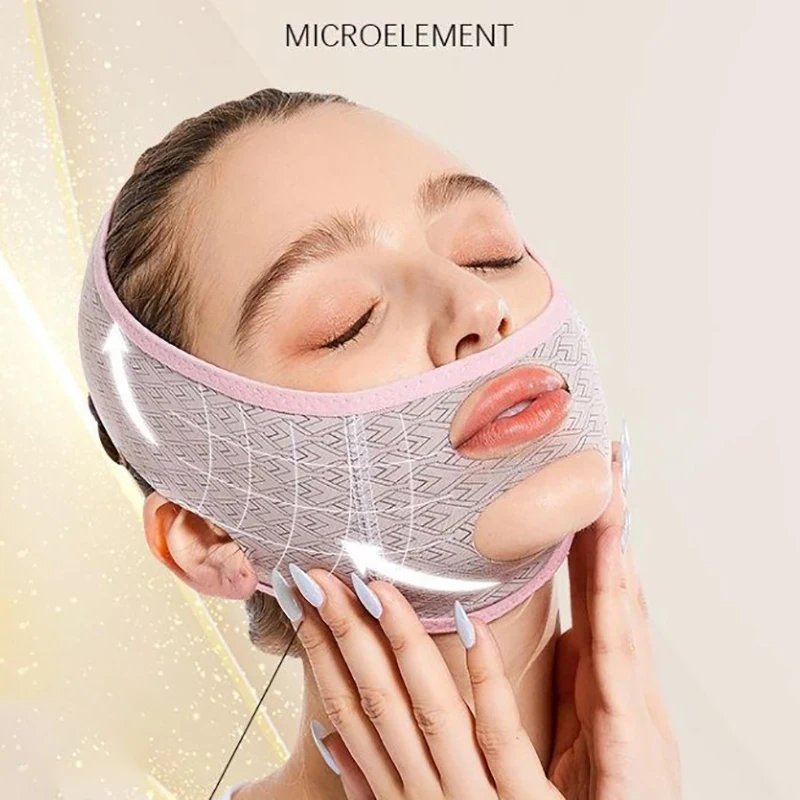 V Face Slimming Belt Facial Cheek Bandage Firm Lifting Band Anti-Wrinkle Strap