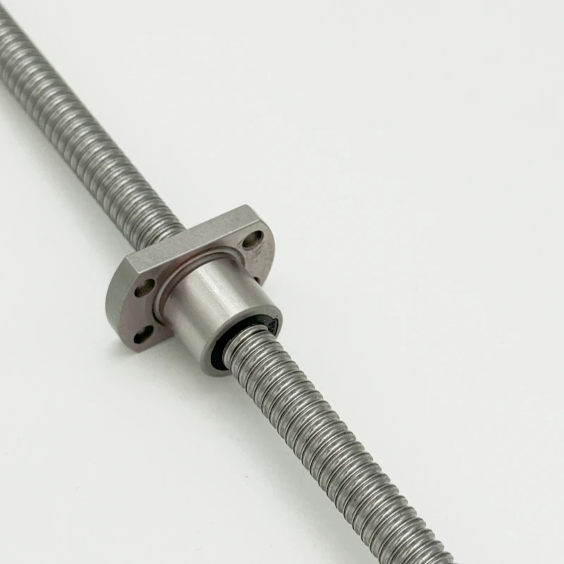 C5 Miniature Ball Screw SFK0802 SFK1002 6mm 8mm 10mm 0601 0801 0802 1002 1202  Length 100 150 200mm with SFK Ball Nut 3D Printer