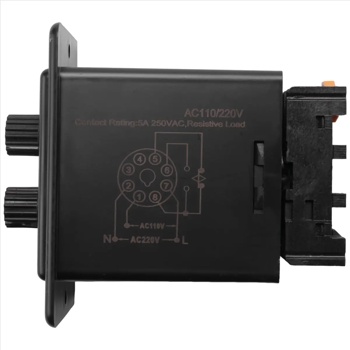 On Off Twin Timer Relay Knob Control Time Switch ATDV- 6S-60M Relay Board AC 110/220V Electrical Access(AC110/220V)