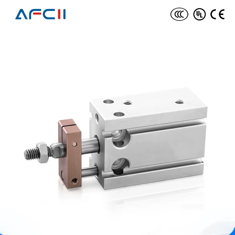 SMC Type CDUK6 CDUK10 CDUK16 CDUK20 CDUK25 CDUK32 Stroke 5-50mm Double Acting Built-in Magnet CDUK Free Mount Cylinder