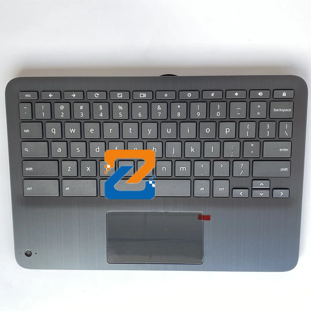 

Новый верхний чехол для ноутбука Chromebook X360 11 G3 EE C, чехол с клавиатурой, трекпад L92215-001, упор для рук с клавиатурой и тачпадом