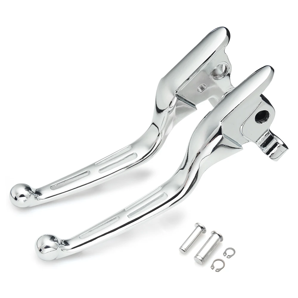 

Chrome Motorcycle Aluminum Brake Clutch Lever For Harley Touring Electra Road Street Glide Ultra Classic Electra Glide 2008-2013