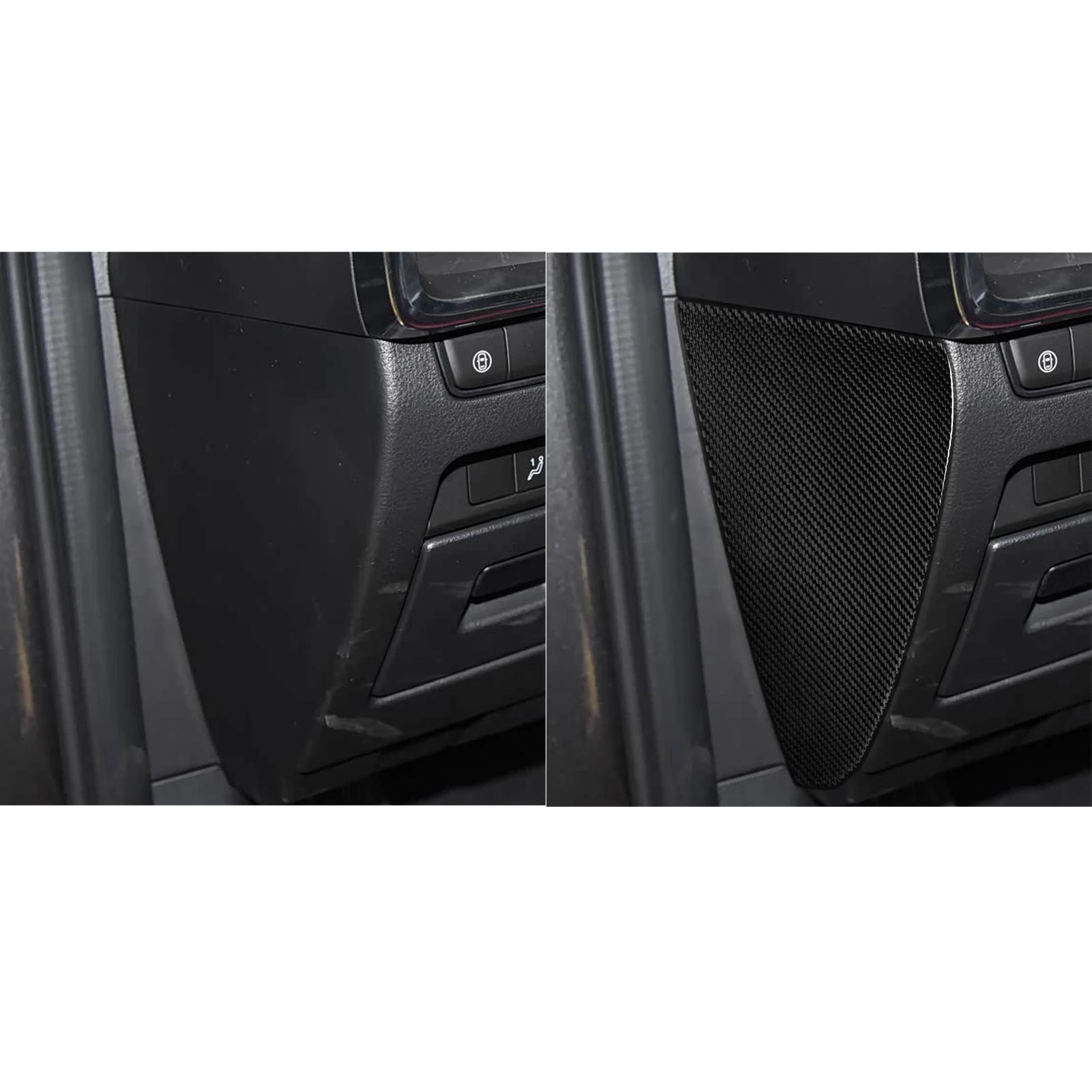Real Carbon Fiber For Mazda 3 Axela 2019-2026 Car Dashboard Panel Side Trim Kit Customizable Car Sticker Interior Accessories