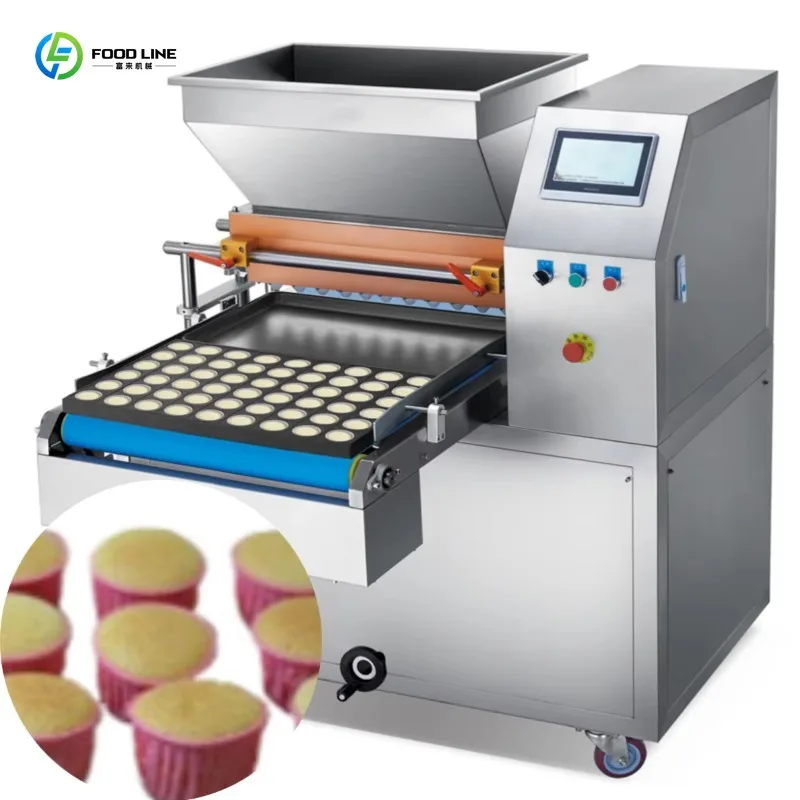

Customized Cake Machine Equipment Baking Cup Filler for Making and Filling Cakes