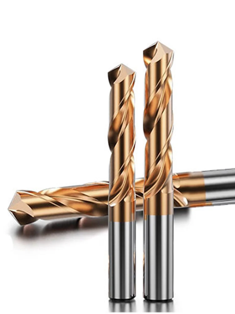 HRC60 Vollhartmetall-Bohrer Wolframstahl-Spiralbohrer für Edelstahl Eisen Hartmetall CNC-Fräs- und Bohrwerkzeug – Detail 7