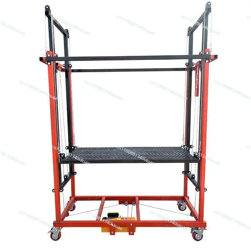 

Электрический подъемник для строительных лесов, автоматическая складная подъемная платформа, малый грузовой лифт