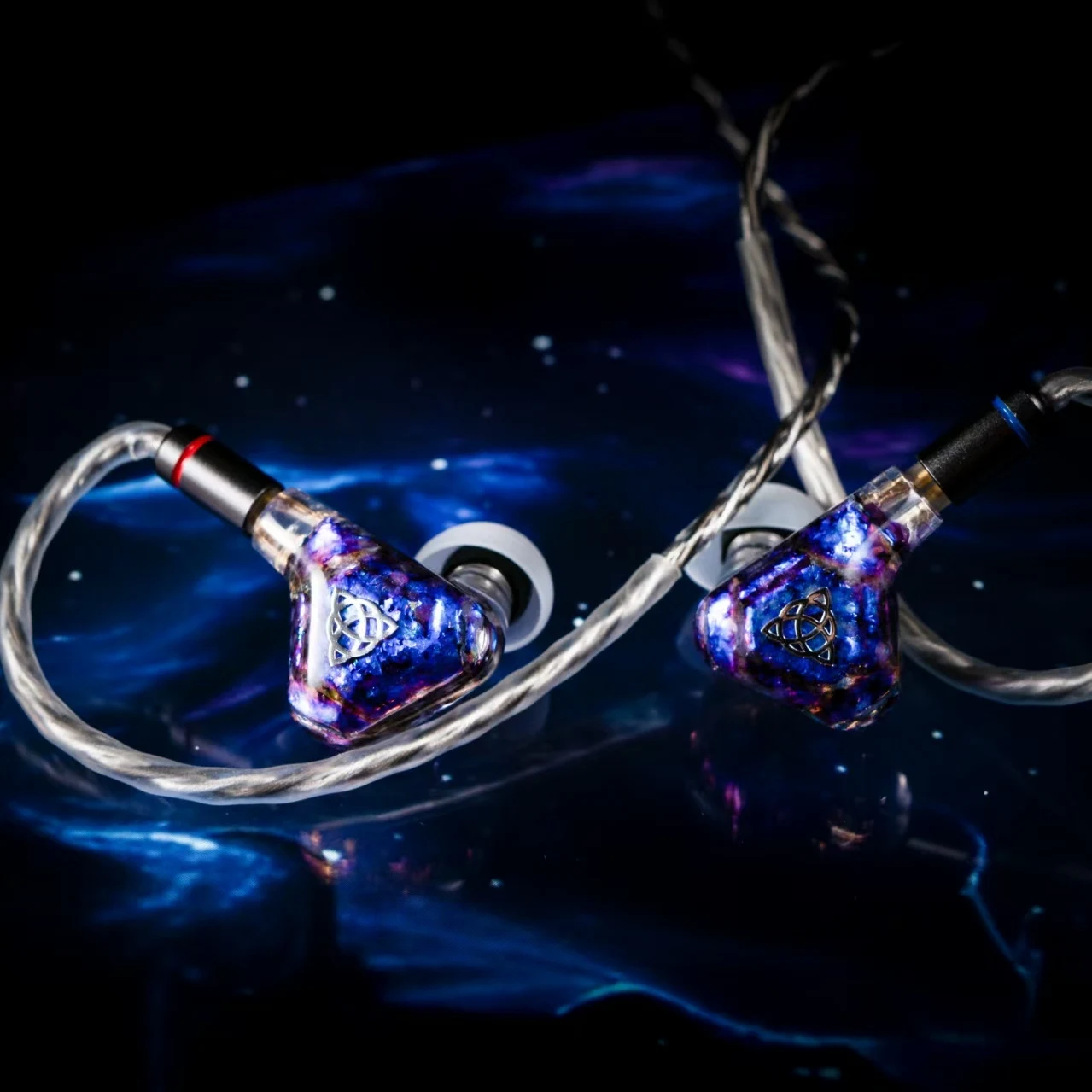 ZHESONUS Void Abstract God OC Three Dynamic Coil In-Ear Monitor Headphones HIFI Music Game LIVE High Sound Quality Stereo