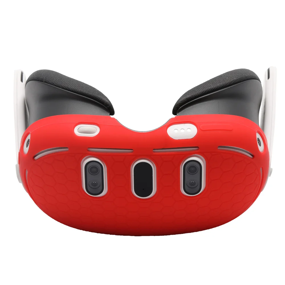 멀티 컬러 실리콘 보호 커버, VR 안경 케이스, 방진 커버, 메타 퀘스트 3 VR 액세서리