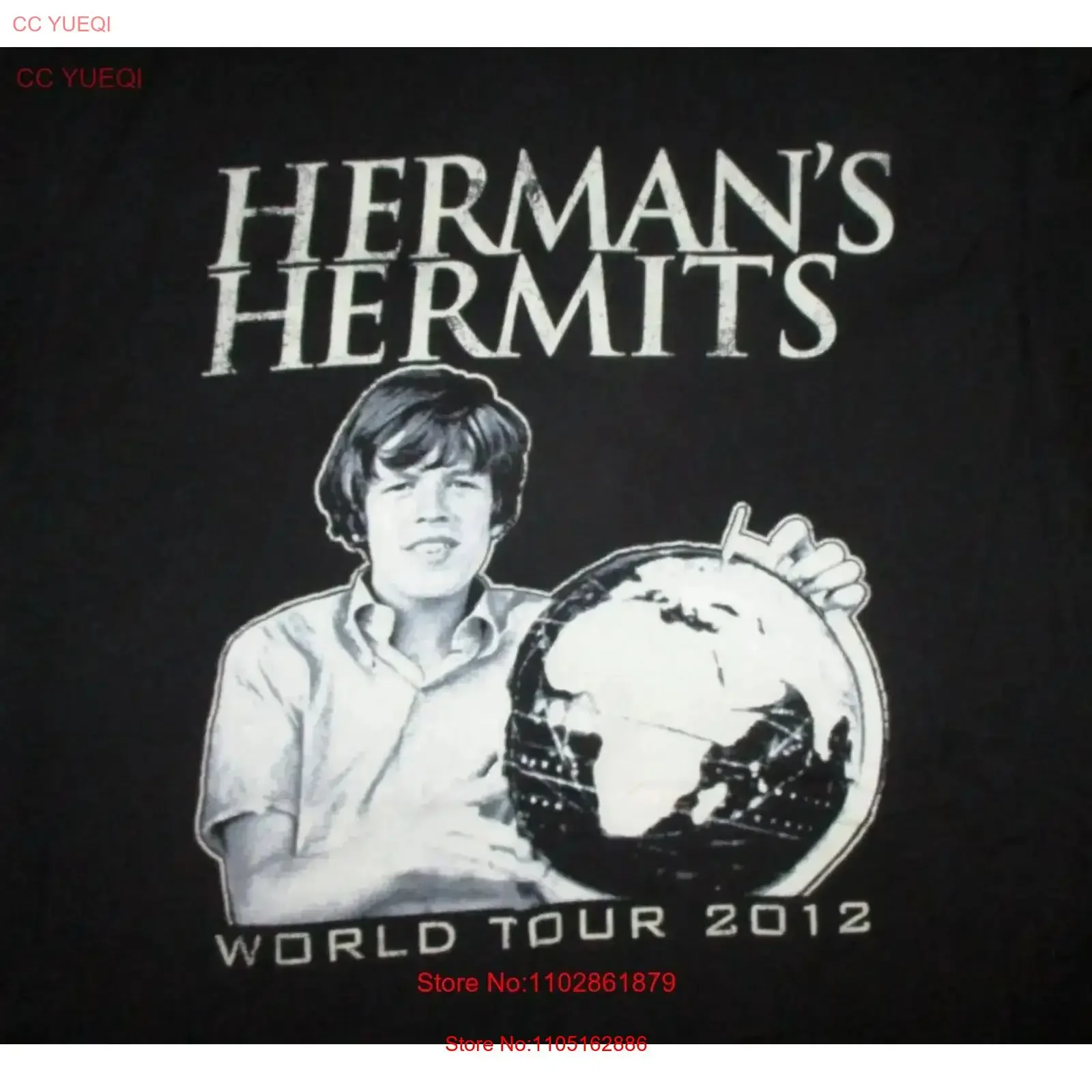 هيرمان هيرميتس كونسيرت جولة حول العالم 2012 بيتر نون غلوب الكبار كبير خمر غسلها امتدت تنفس عادية