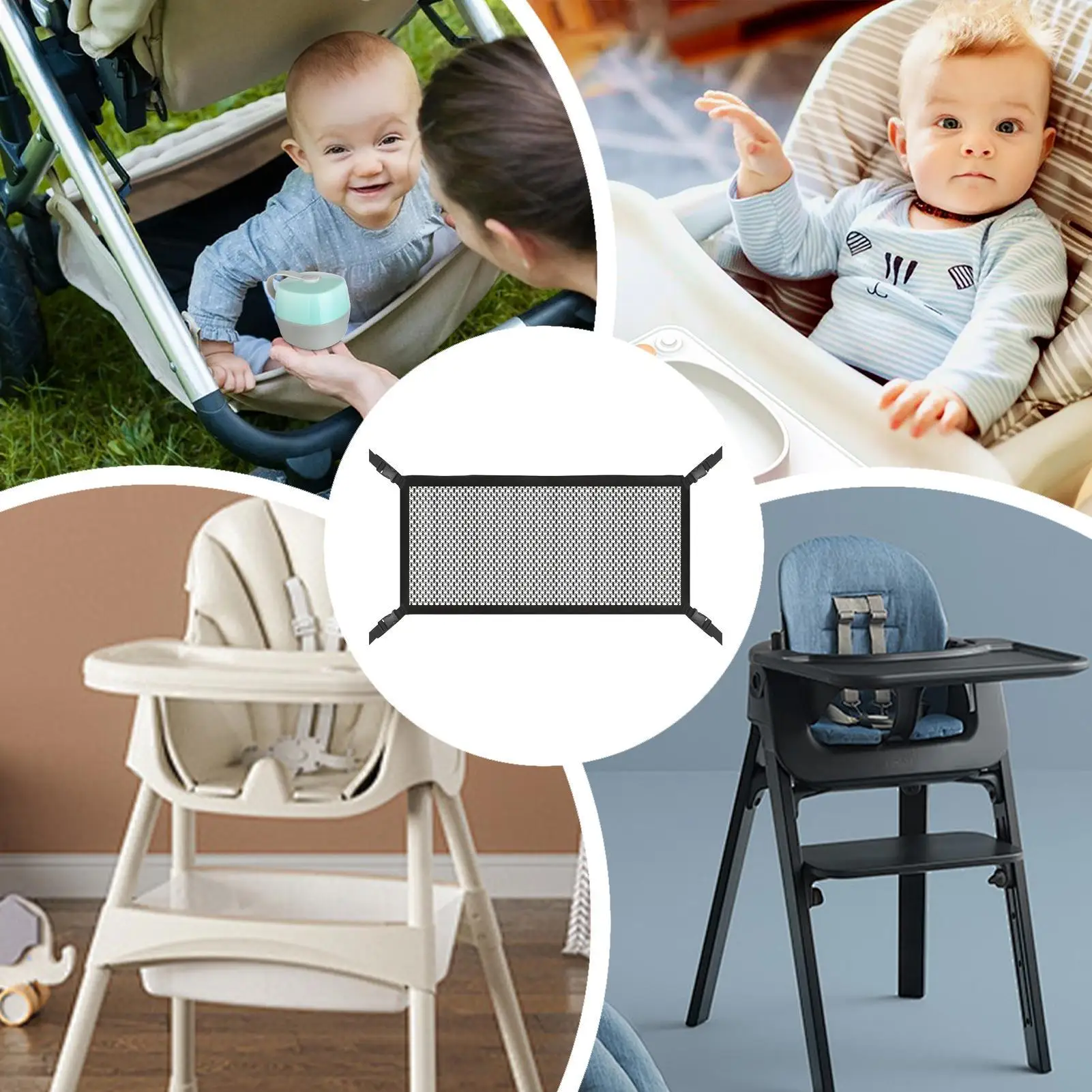 حارس أمان للأطفال الصغار بطول قابل للتعديل، شبكة أمان برجية محمولة للأطفال، لعب للمنزل، المطعم، شقة الأطفال