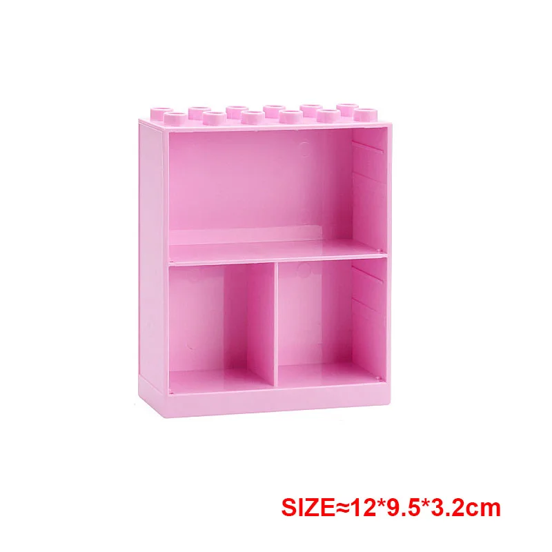 Big Size Building Blocks Amusement Park Accessories Slides Seesaw Swing Carousel Furniture Assembly Children\'s Toys City Gifts