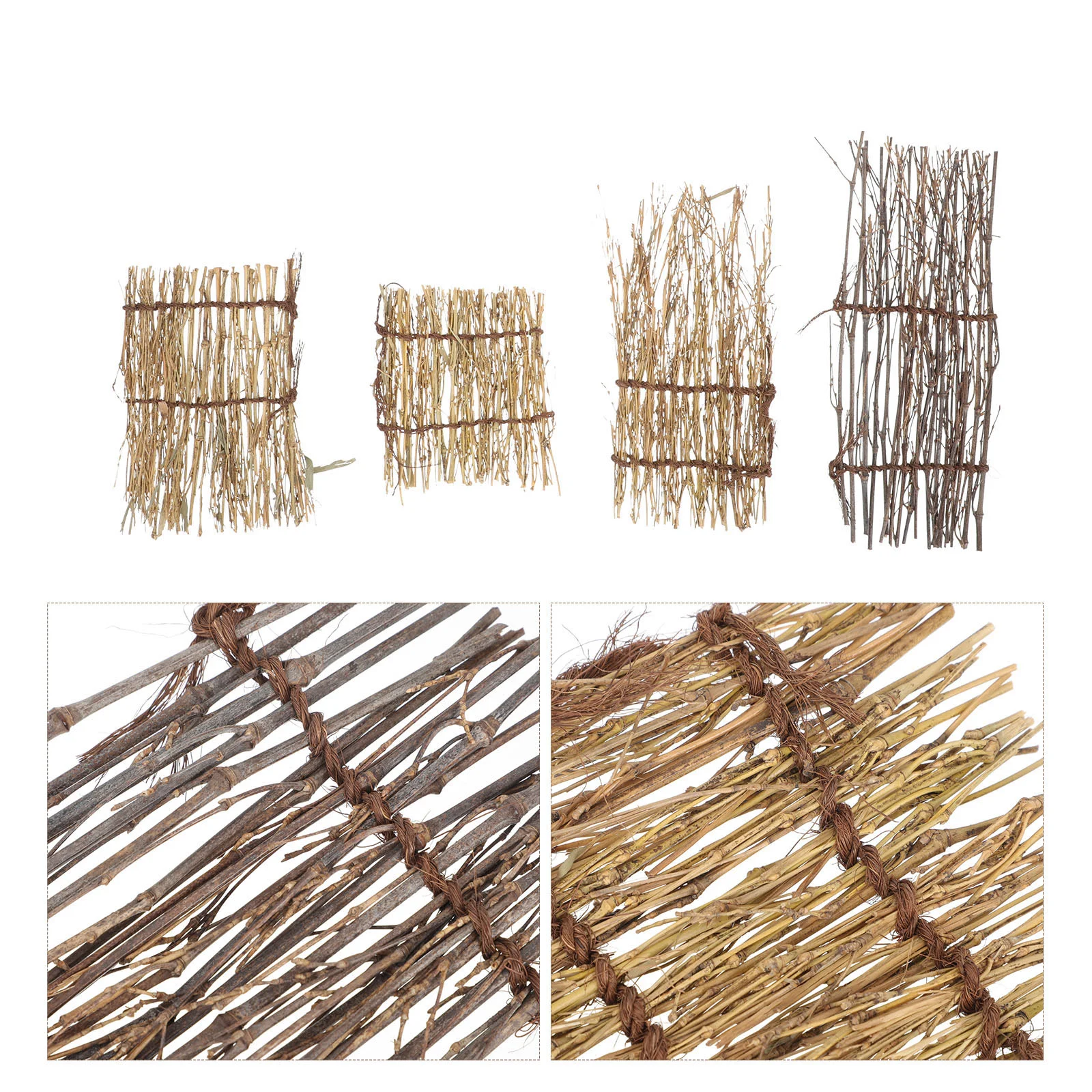

Bamboo Fence Decoration Japanese Cuisine Ornaments Food Sushi Mats Sashimi Restaurant