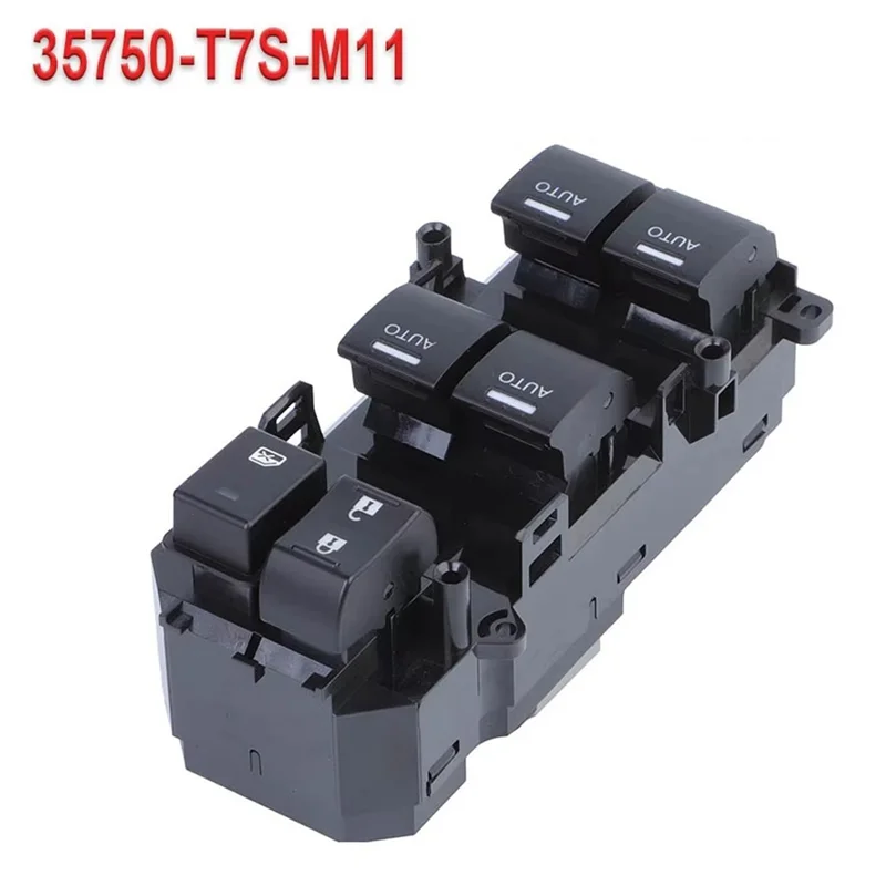 

Portable 35750-T7S-M11 Car Power Window Switch For Honda Civic 2011-2017 Accessories