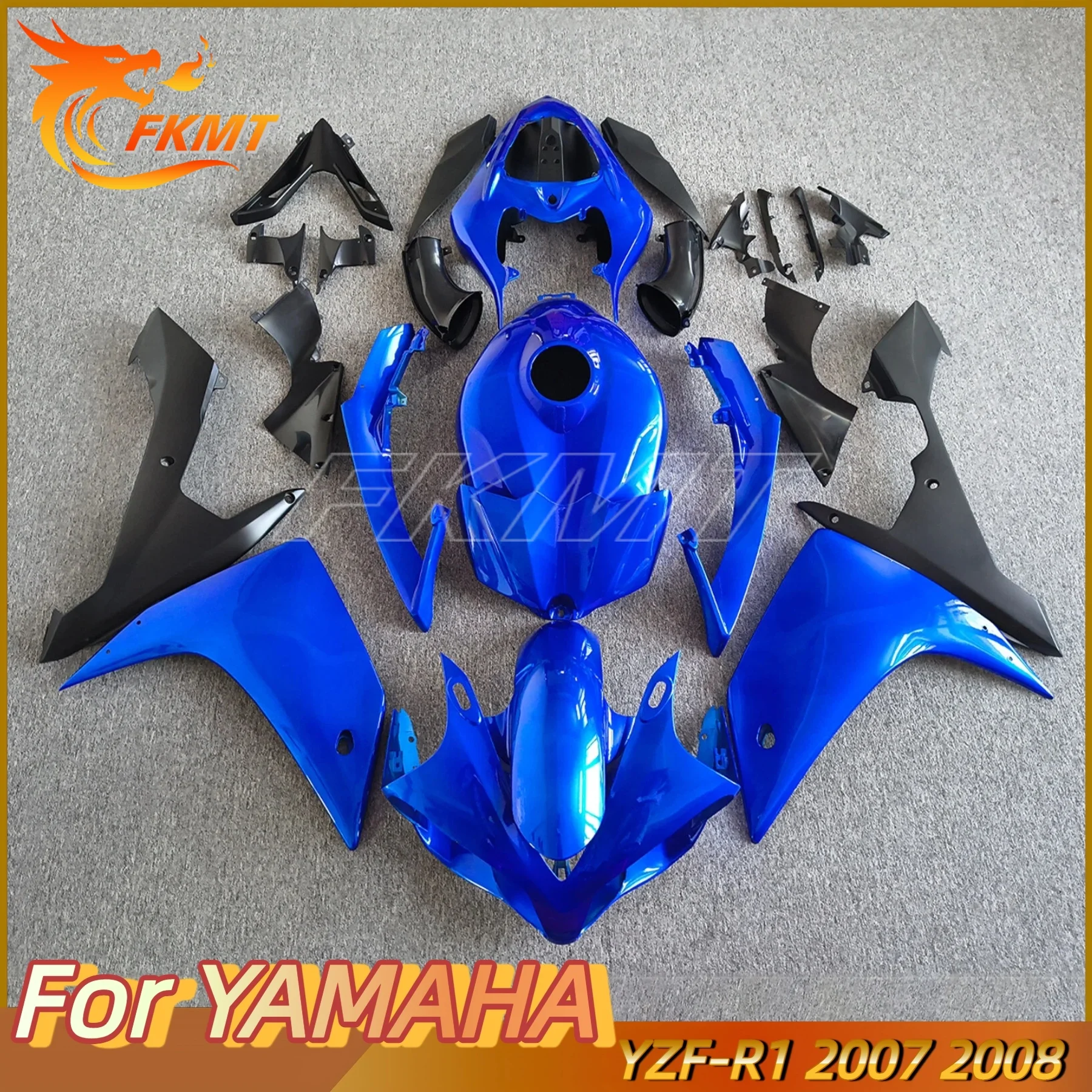 

The ABS Full fairing kit fit for Yamaha YZF YZFR1 07 08 R1 2007 2008 Body Shell Kit ABS Plastic fairings bodywork kits