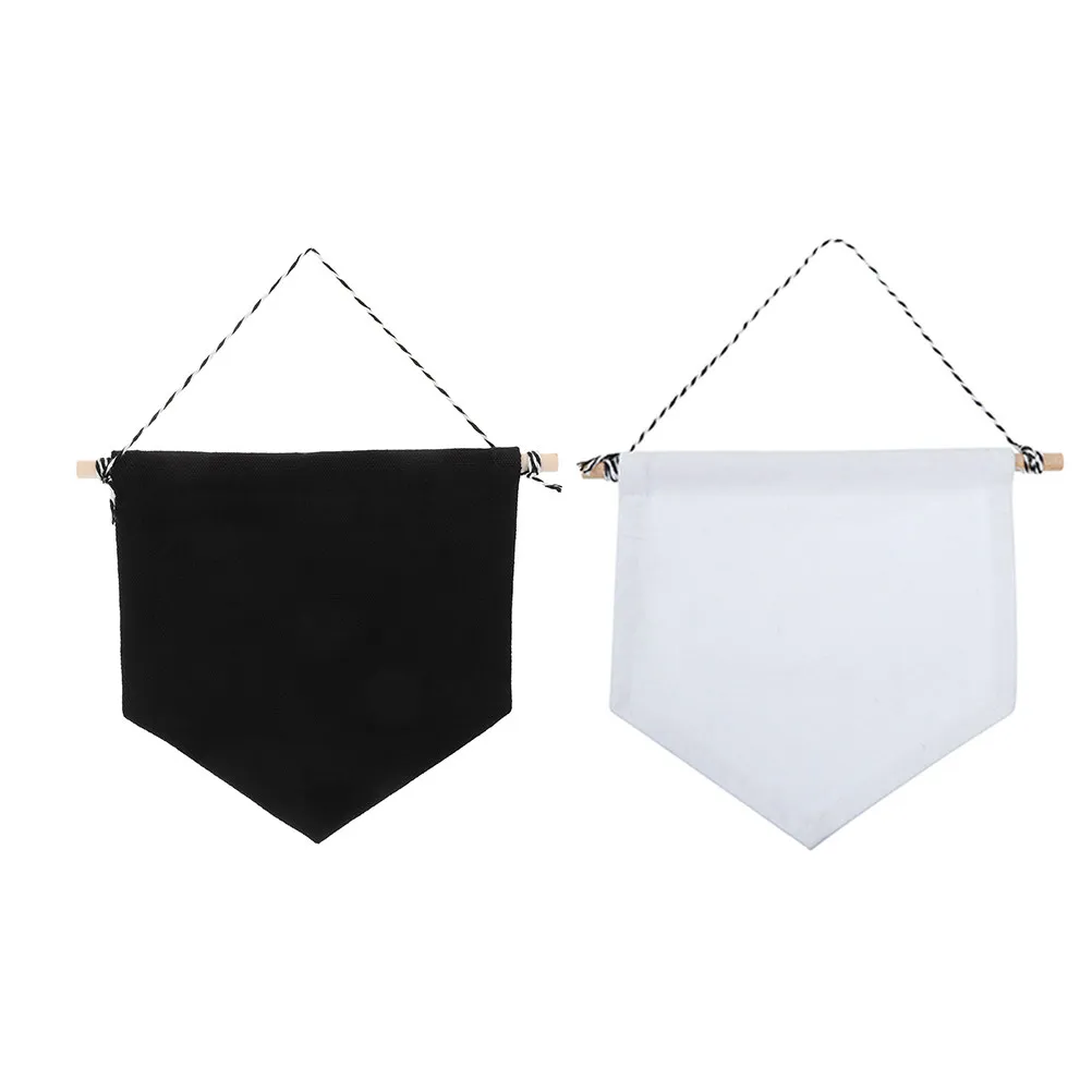 2Pcs Enamel Pin Display Banner Wooden Fabric Wall Hanging Flag for Pin Collection Badge Storage Shoe Charm Organizer Modern