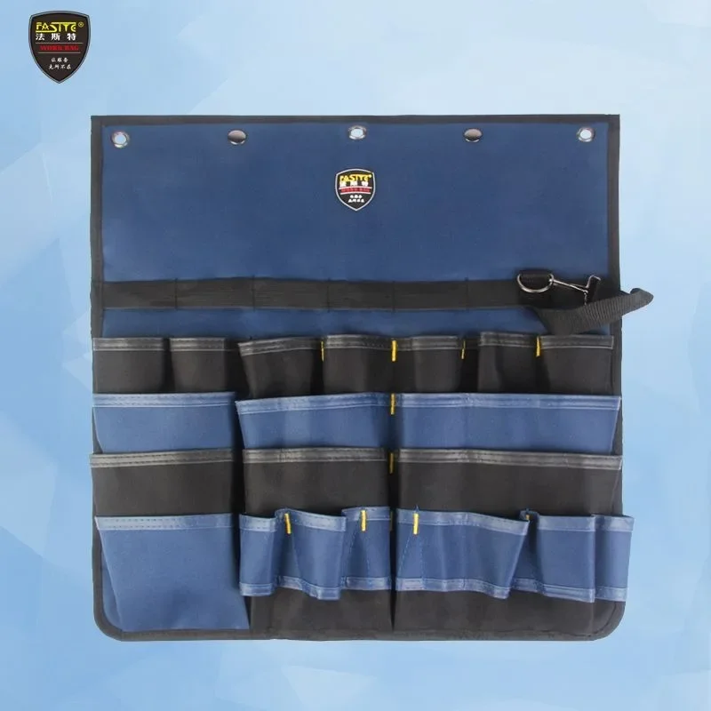 Oxford Cloth Tool Bag Wall Hanging Bag Electrician Multi-functional Maintenance Tools Storage Hanging Bags Tools Packaging