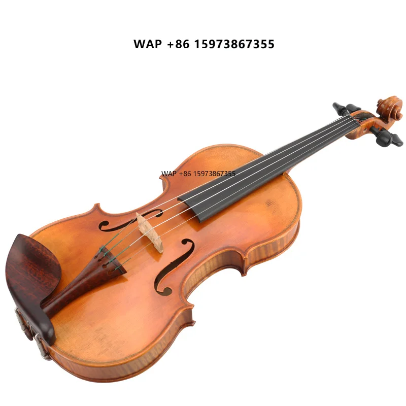 VL06 Handmade Professional Performance Grade Violin European Material Easy Installation Mechanical String Tuning