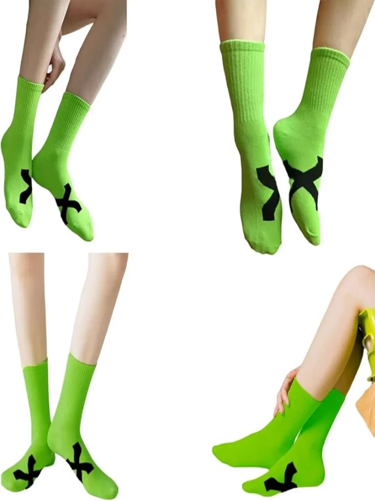 

Спортивные носки однотонные нейтральные 6, двойные носки Спортивные носки Круглые носки Антибактериальные, анти-запах, впитывающие пот, быстросохнущие