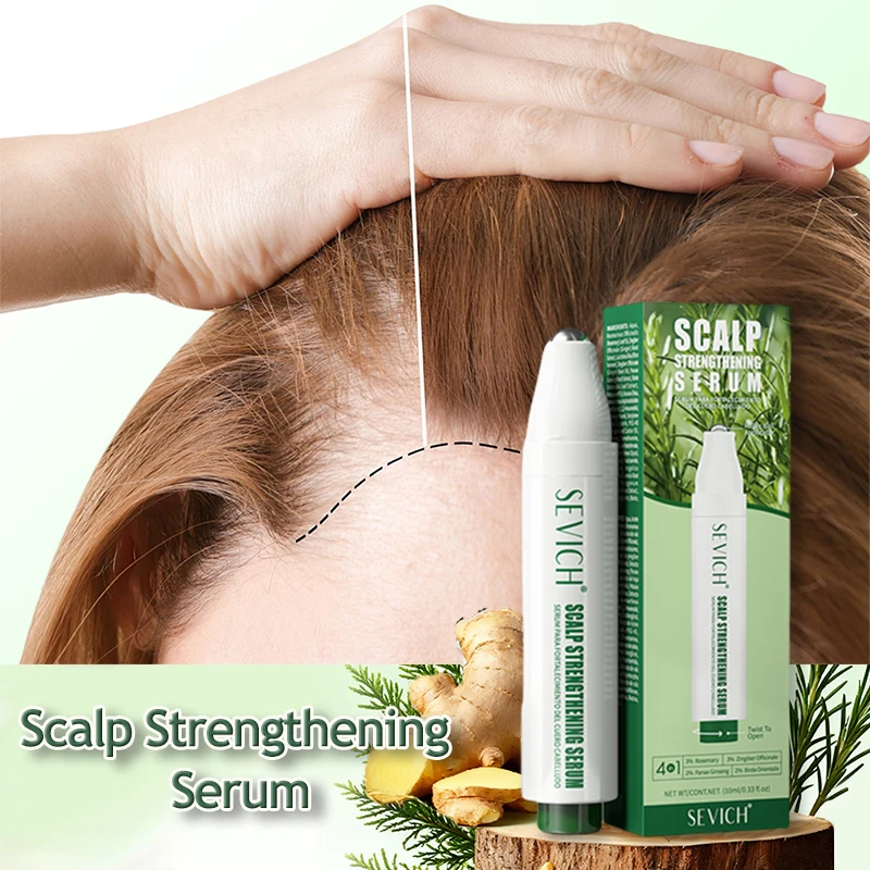 Hair Growth Essential Oil Thinning Balding Care Serum Strengthen Hair Roots For Scalp Health Care Essence Hair Loss Repair