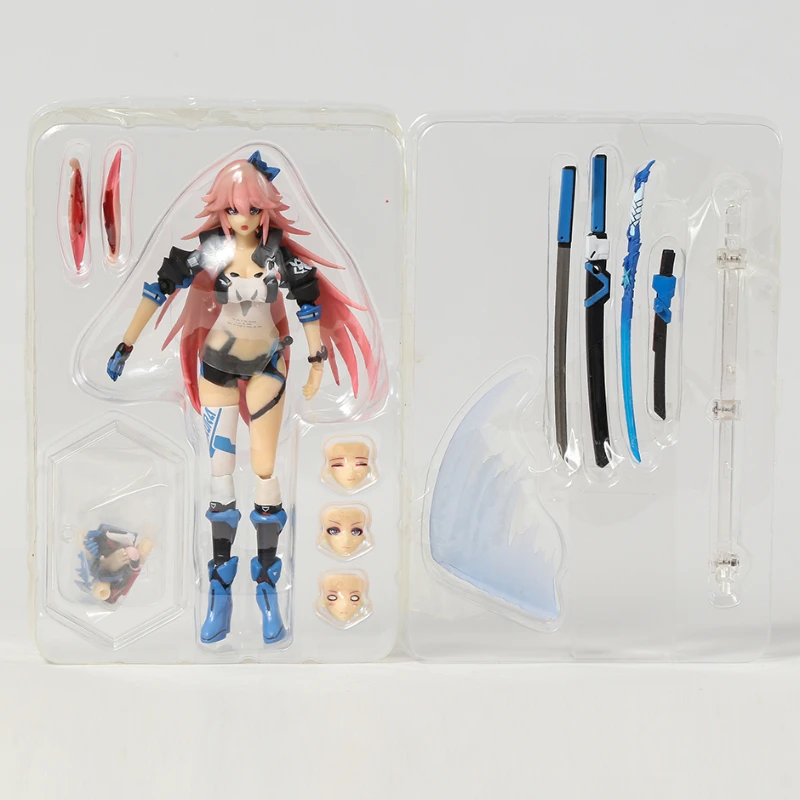 20cm Honkai Impact 3 Yae Sakura Anime Figures Sakura Ice Installed Movable Action Kits Yae Collectible Model Doll Kid Toy Gift