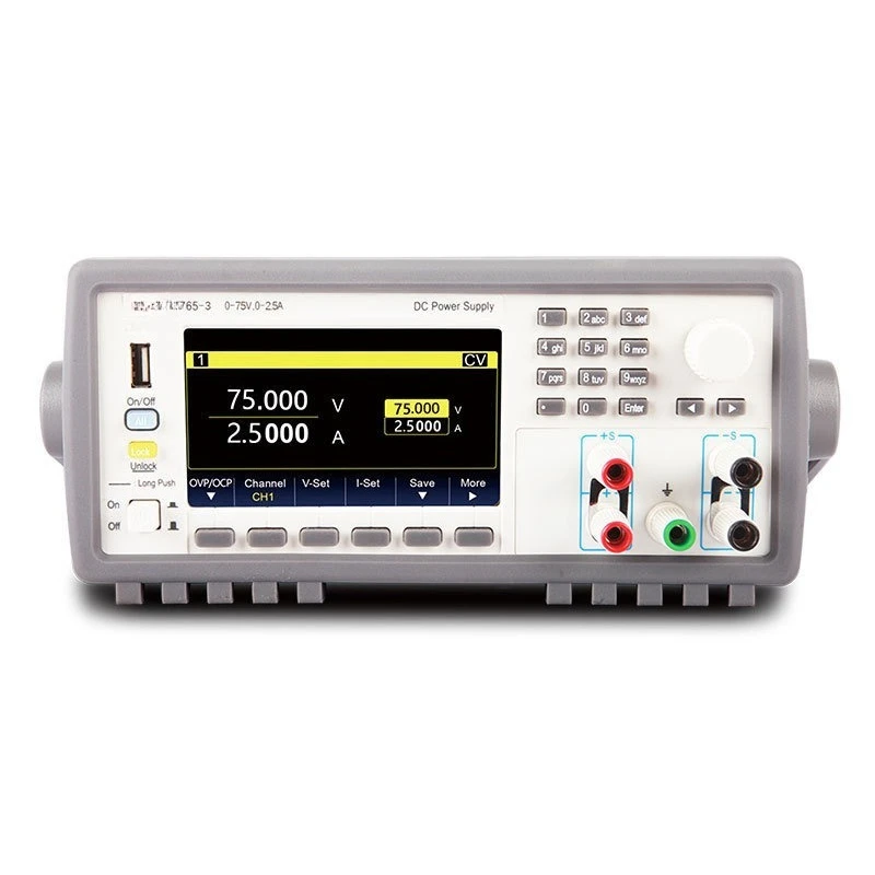 

Single channel linear DC power supply