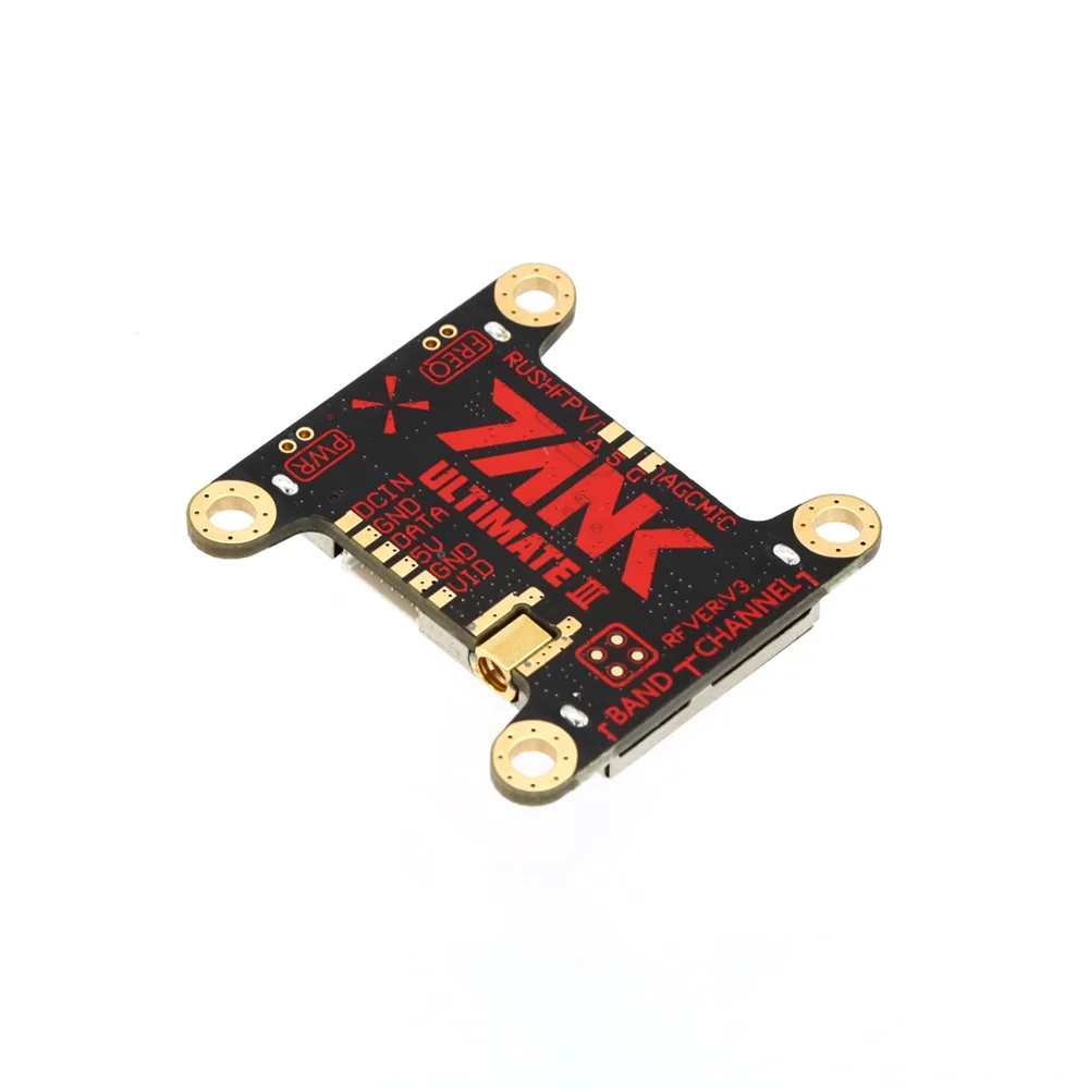 RUSHFPV RUSH Tank III 7-36V 5.8GHZ 48CH/37CH PIT/25mW/200mW/500mW/800mW FPV VTX For RC Racing Drone