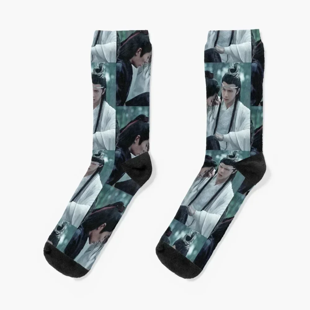 The Untamed Xiao Zhan Wang Yibo 2 Socks funny gifts Run Socks Men Women's