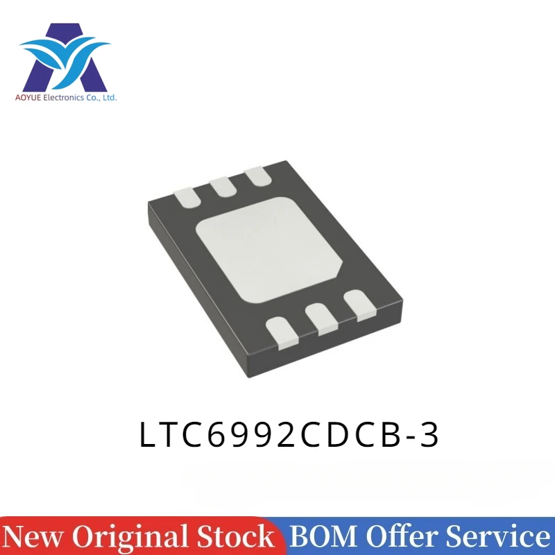 10pcs/lot LTC6992-3 LTC6992CDCB-3 LTC6992IDCB-3 LTC6992HDCB-3 code: LFCP DFN6 Voltage Controlled Pulse Width Modulator (PWM)