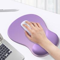 1Pcs Mouse Pad Comfortable Wrist Support Non Slip Mice Mat Soft Mousepad Wrist Rest Computer Silicone Mouse Pad