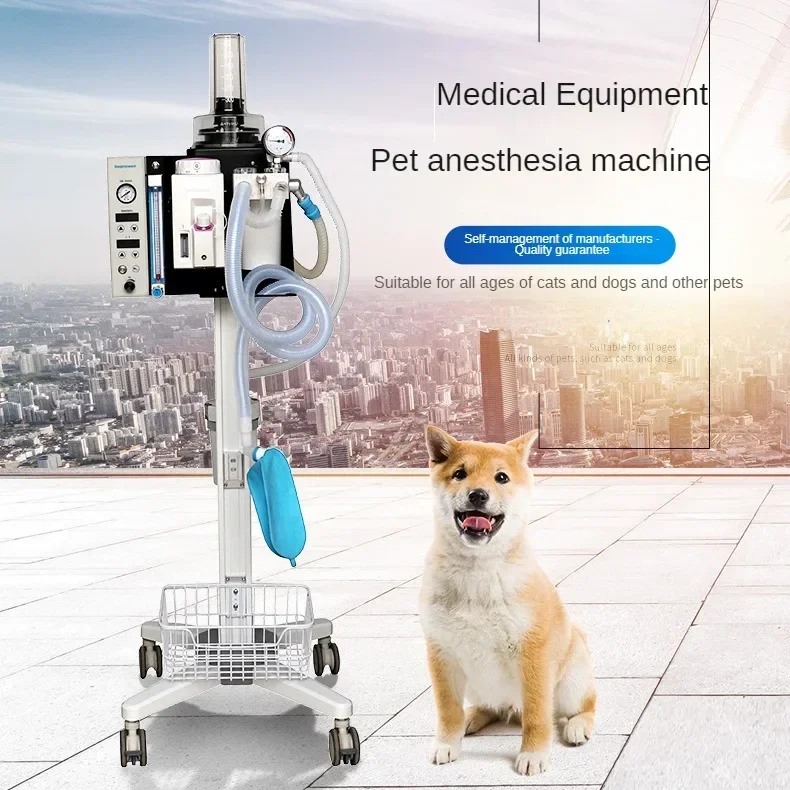 

DA1200V3 All-in-one Anaesthesia Ventilator Aluminium type trolley Pet Veterinary Instruments Dual Airbox Design