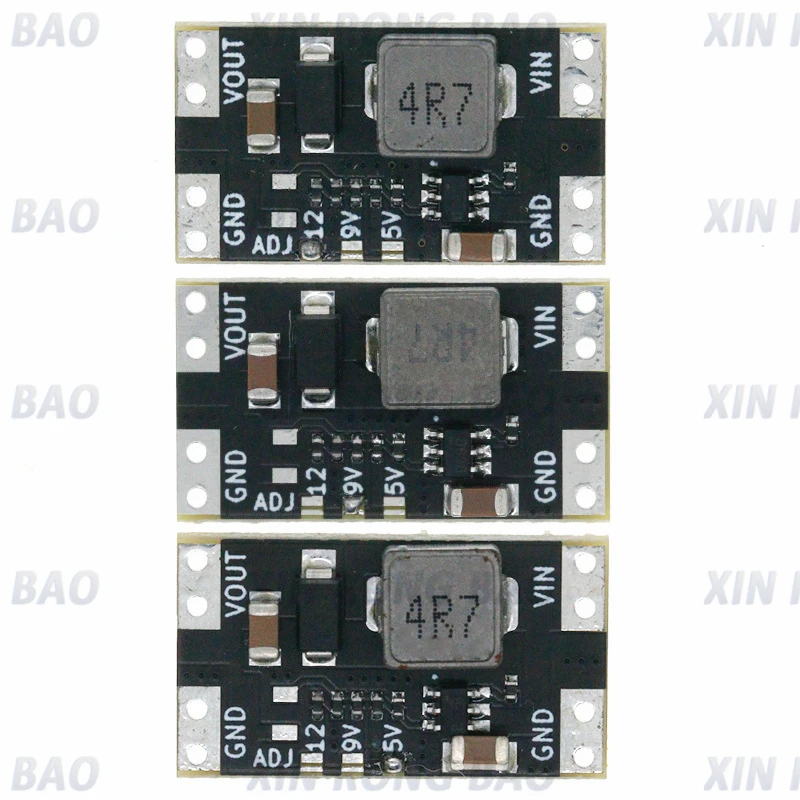 Xl3608 5V 12V 2a Mini DC-DC Step Up Booster Switching Voedingsmodule Schakelbord 2.5V-11.5V Ingangsspanning