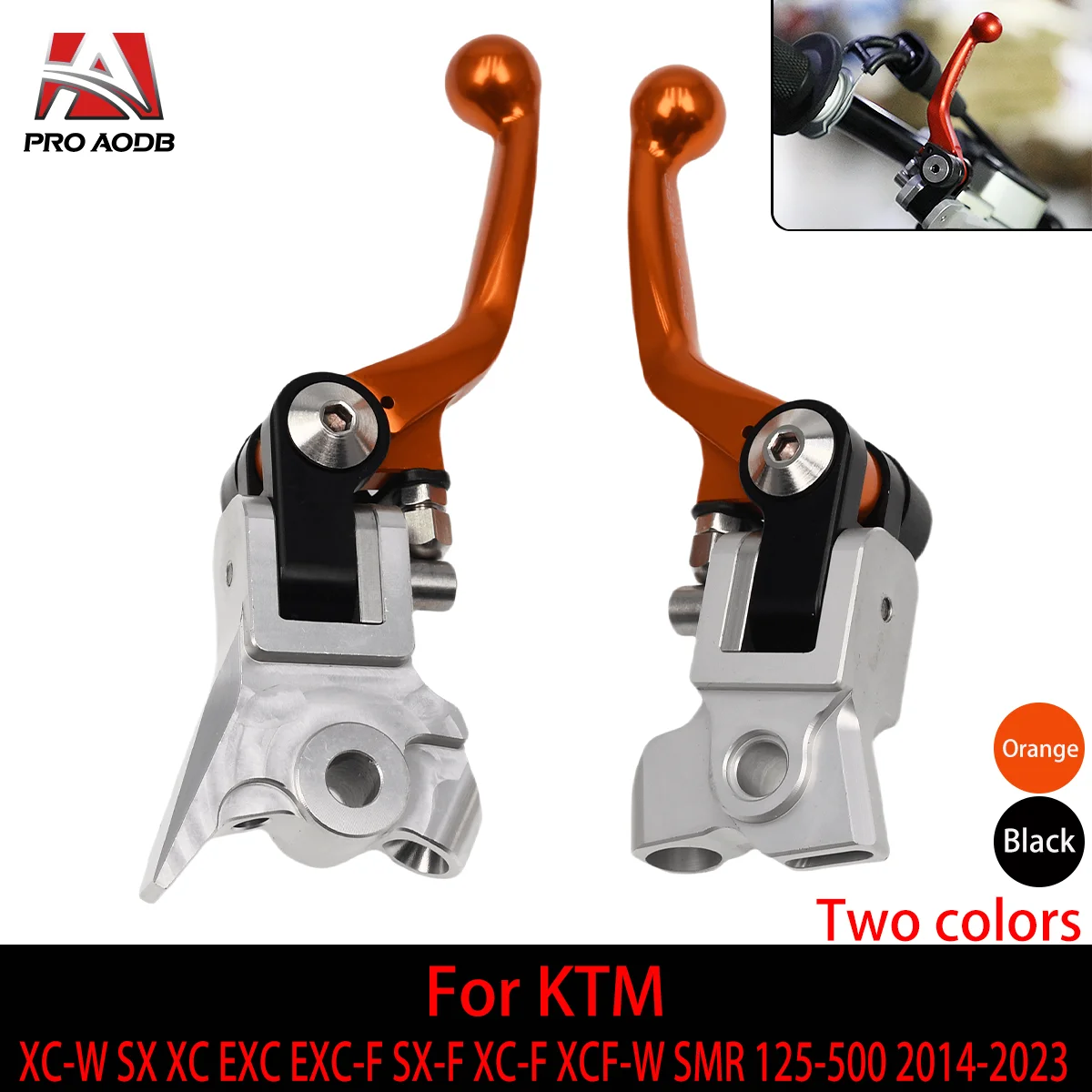 

Motorcycle CNC Brake Clutch Lever Handle For KTM SX SXF XC XCF XCW EXC EXCF 125 150 250 300 350 450 500 2014-2020 2021 2022 2023