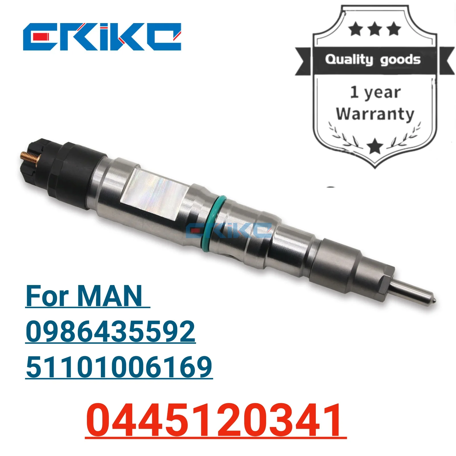 

0445120341 Jet Injector 0 445 120 341 Common Rail Injector 0445 120 341 Diesel Fuel Injector for MAN 51101006169 0986435592