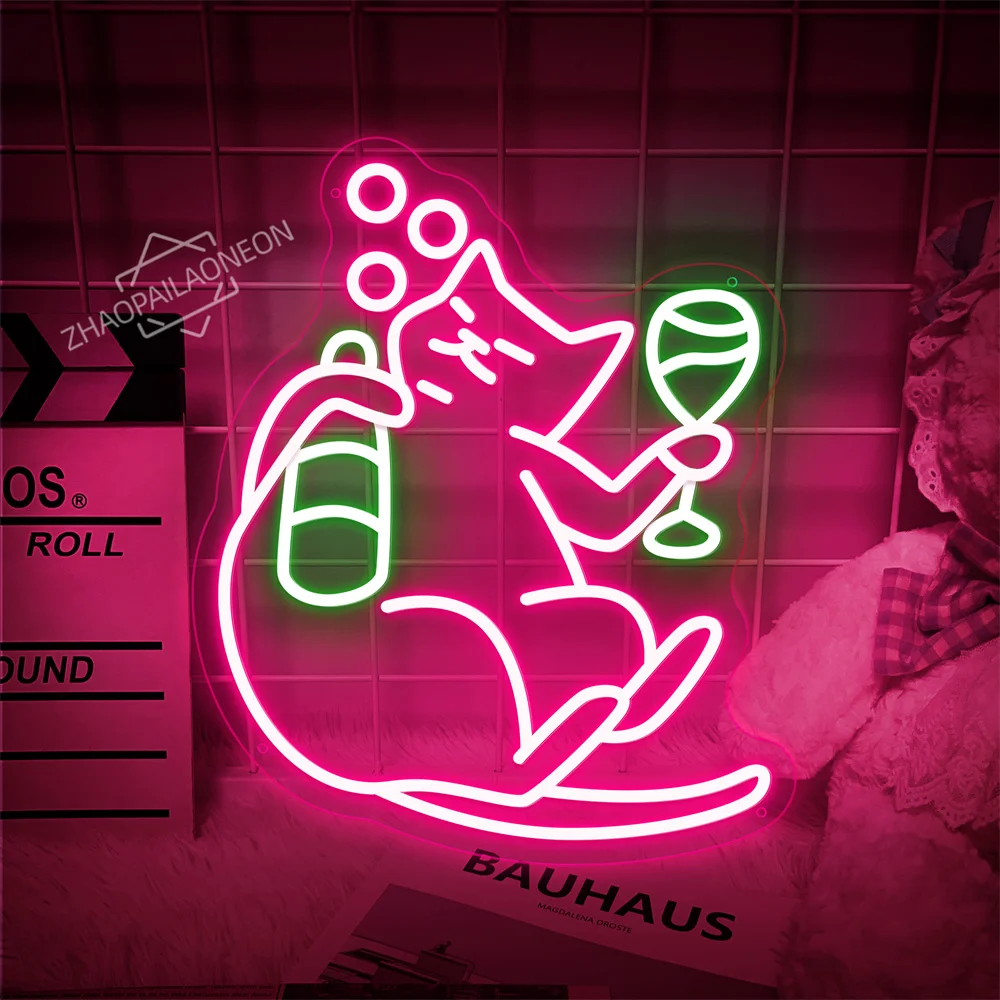 Jinro Soju Pub Neon Sign Wall Decor LED Neon Light LOVE SuJu Korean Cat Bar Bedroom Decor Club Bistro Party Decor Business Store