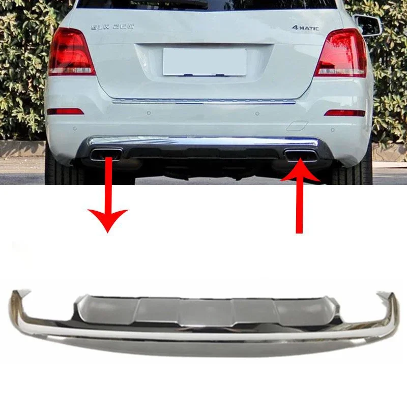 

Rear Bumper Chrome Plate Lower Cover Bottom Shield For Mercedes-Benz W204 GLK200 GLK260 GLK280 GLK300 GLK320 GLK350 2011-2013