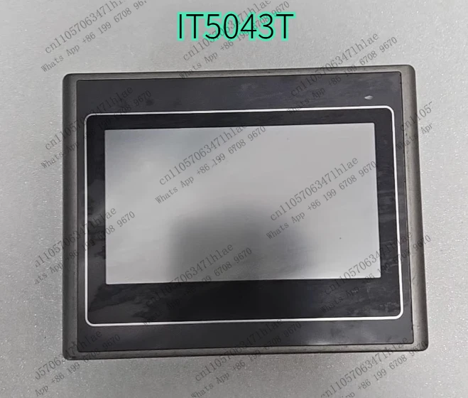 Touch Screen IT5043T Input Power Supply 24VDC, Power Consumption 200mA, with RS232/RS485 Interface, Tested OK