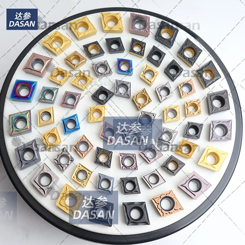 

10 шт. CCMT Dasan 06 09 12 твердосплавных вставок