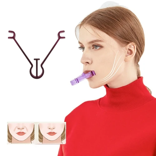 Entrenador de masticación de mandíbula en forma de V, ejercitador de barbilla reafirmante para músculos orales, mejora de la mandíbula inferior, 1/2/3/4 Uds.