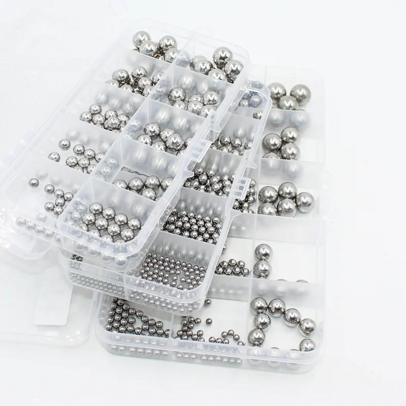 Lagerkugel-Set, 304 Edelstahl-Perlen, Kugel, hochpräzise Lager, Rollenperlen, glatte, solide Kugel für Lager, Durchmesser 2 mm ~ 12 mm – Detail 1