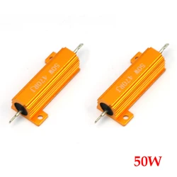 2 pcs 50 W load resistor for LED lamps, false resistors for LED lamps, CANbus, stop light, flicker lamp