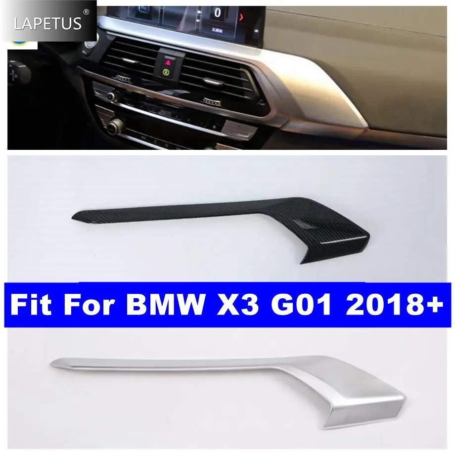 

Отделка панели для приборной панели, подходит для BMW X3 G01 2018-2023, матовые/аксессуары из углеродного волокна